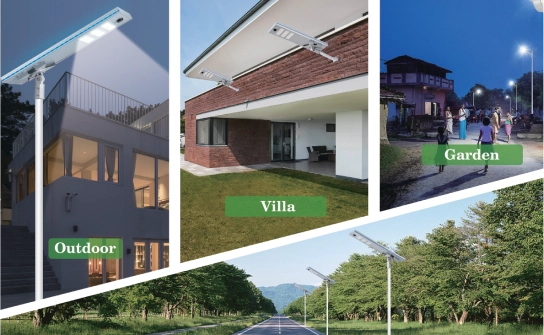 Street light at night