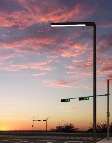 Street light at night